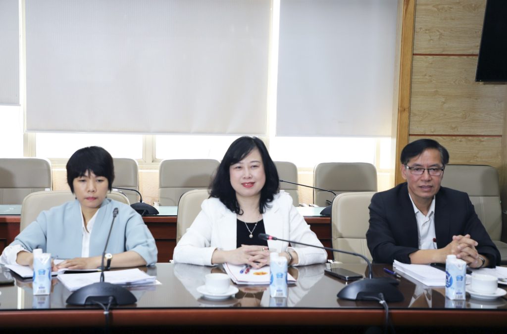 Bộ trưởng Bộ Y tế Đào Hồng Lan tiếp lãnh đạo thành phố Kawasaki, tỉnh Kanagawa Nhật Bản